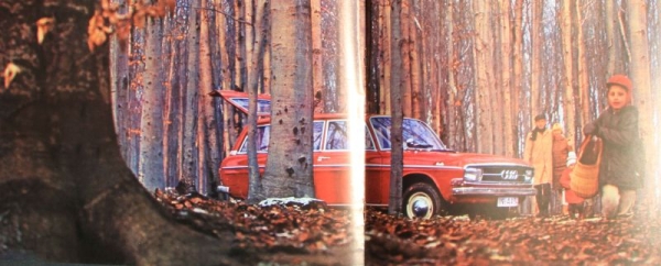 Audi Auto-Union Modelprogram 1967 Carbrochure (5751)